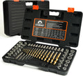 62Pcs Screw Extractor Set with Left Hand Drill Bit - Versatile Bolt