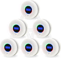 6Pack Upgraded Interlinked Smoke Carbon Monoxide Detector - Dual