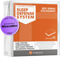 Queen Box Spring Encasement 60 x 80 - Zippered Dust Mite Proof
