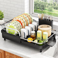 SAYZH Dish Drying Rack - Expandable Counter Dish Drainer