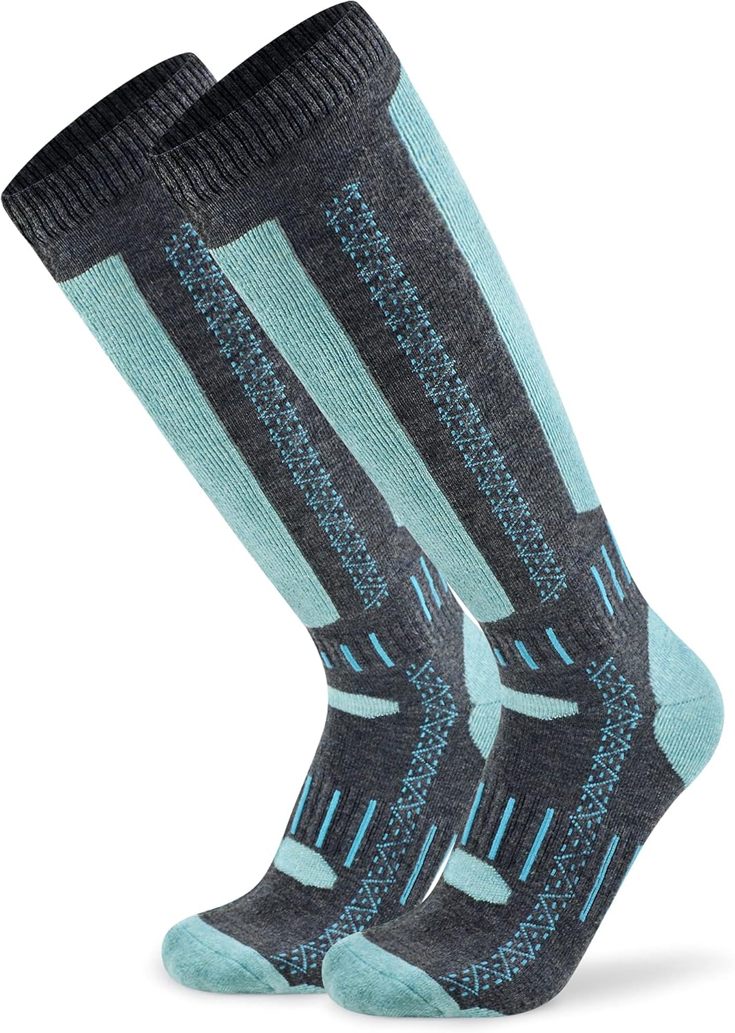 Warm Merino Wool Ski Socks - Busy Socks