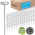 180Pcs 6 Inch Galvanized Landscape Fabric Pins for Strong Hold