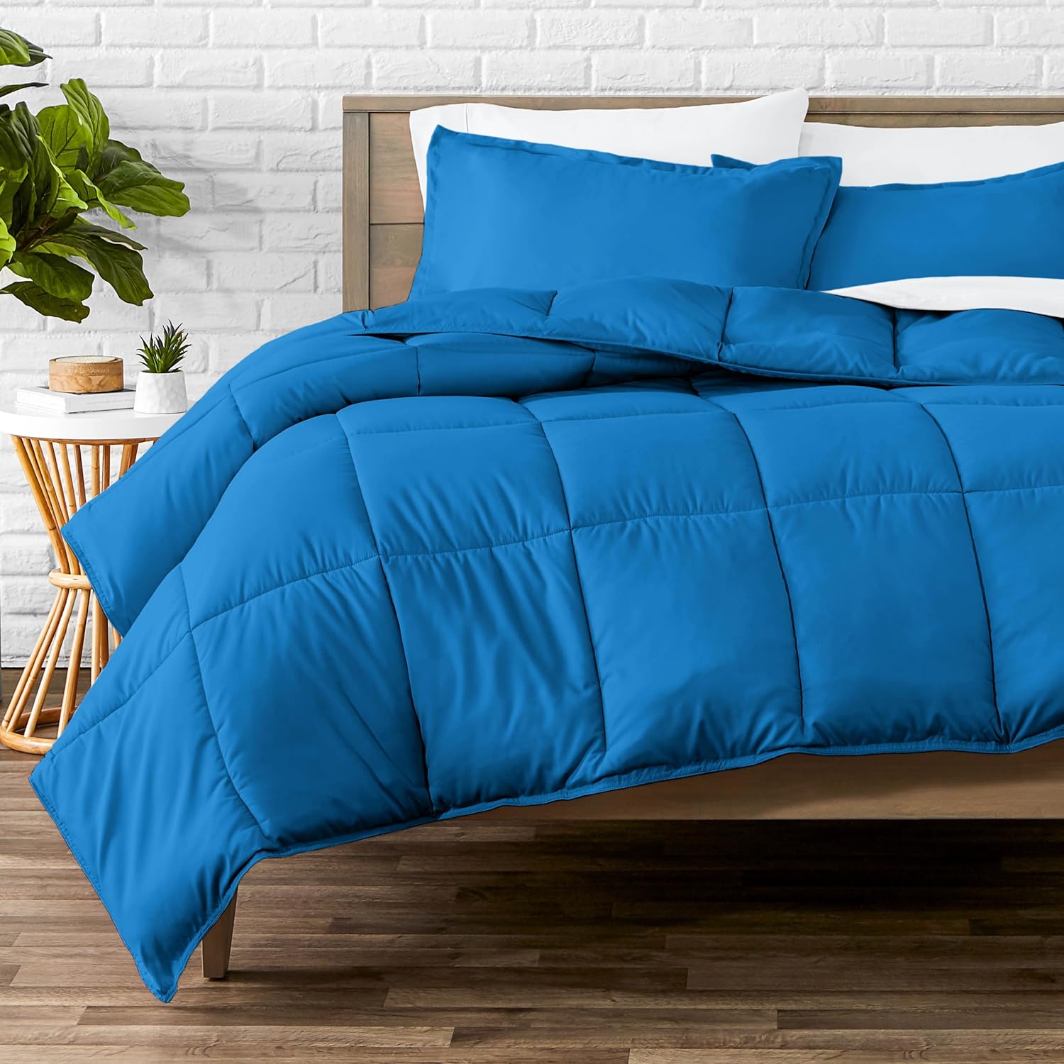 Bare Home Comforter Set - Ultra-Soft Goose Down Alternative