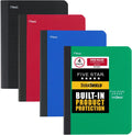 Five Star Composition Books 4 Pack, Wide Ruled - Durable All-Year