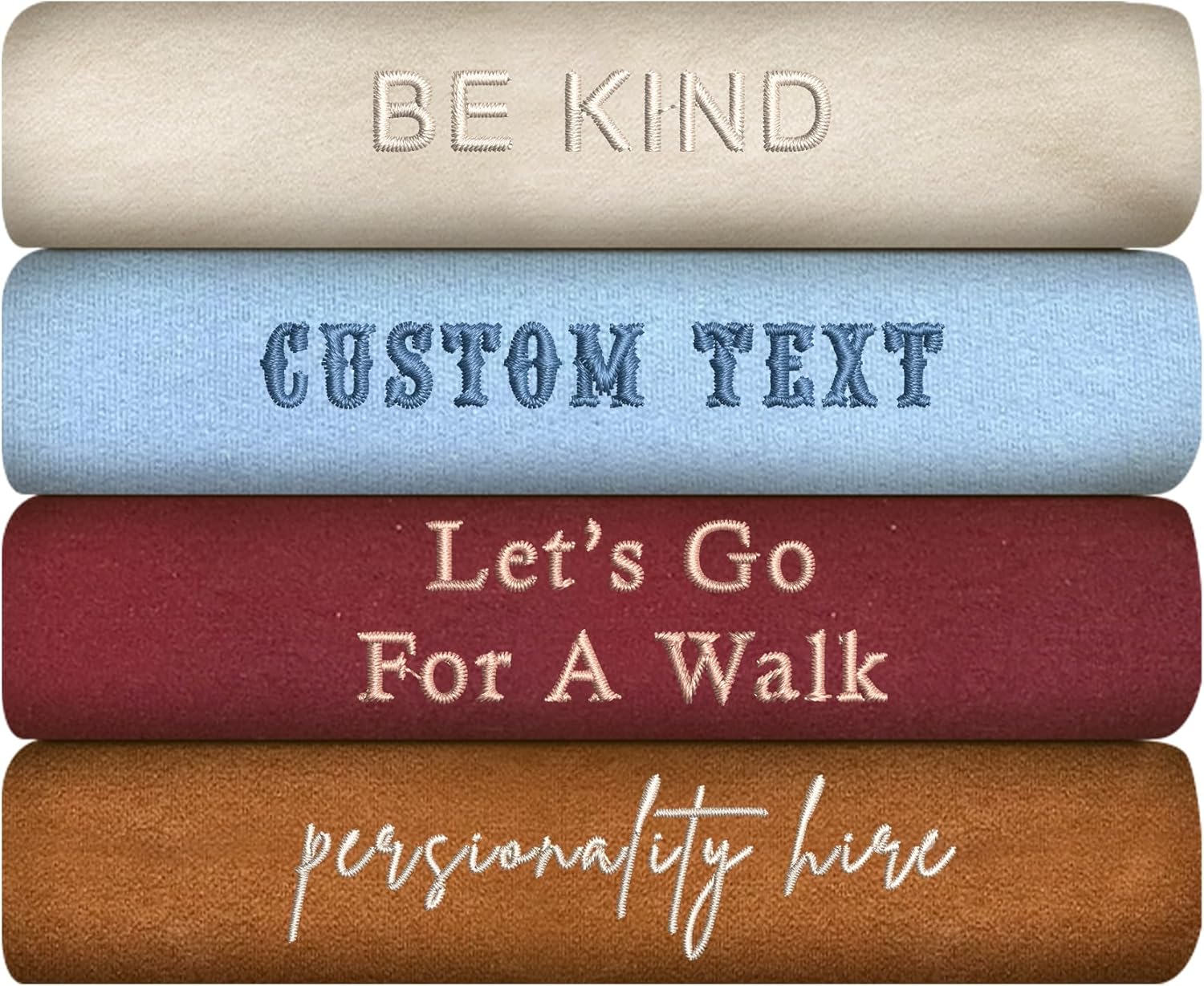 Personalized Custom Embroidered Sweatshirt - Cozy Mom Gift
