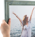 18x22 in Green Picture Frame - Custom Wood Poster Frame