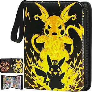 Card Binder for Pokemon Cards Holder 9-Pocket Storage Case