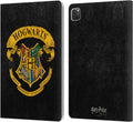 Harry Potter Hogwarts Crest Leather Book Wallet Case for iPad Pro 11