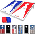 Cornhole Board Set Regulation 4 ft x 2 ft - Foldable, Portable Play