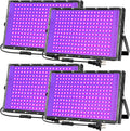 200W Black Lights for Glow Party - High Power Indoor UV Flood Lights