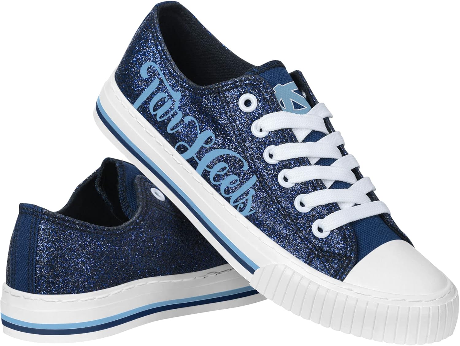 FOCO Women's NCAA College Team Logo Fashion Low Top Sneakers