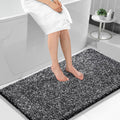 Yimobra Long Bathroom Rug Non Slip Washable - Plush Two-Tone Comfort