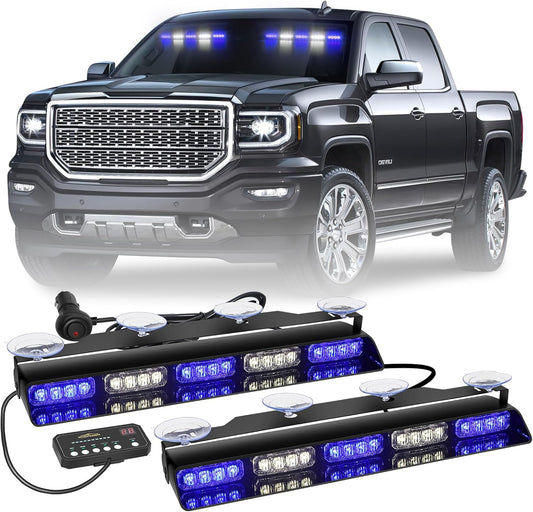 Emergency Dash Strobe Lights Bar for Safety and Visibility