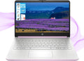 HP 14 in HD Laptop Purple with 256GB Storage - Light & Portable