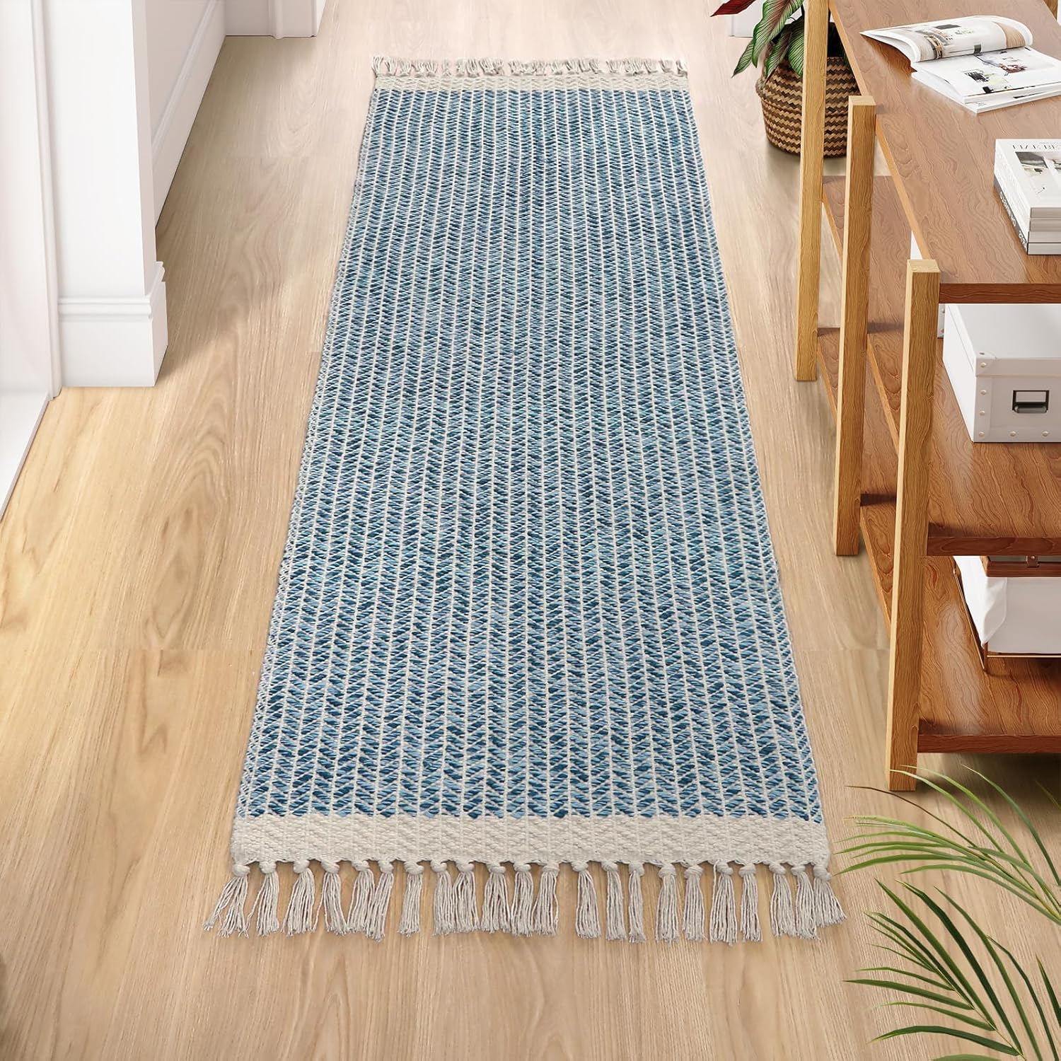 Lahome Boho Kitchen Runner Rugs for Laundry and Bathroom Spaces