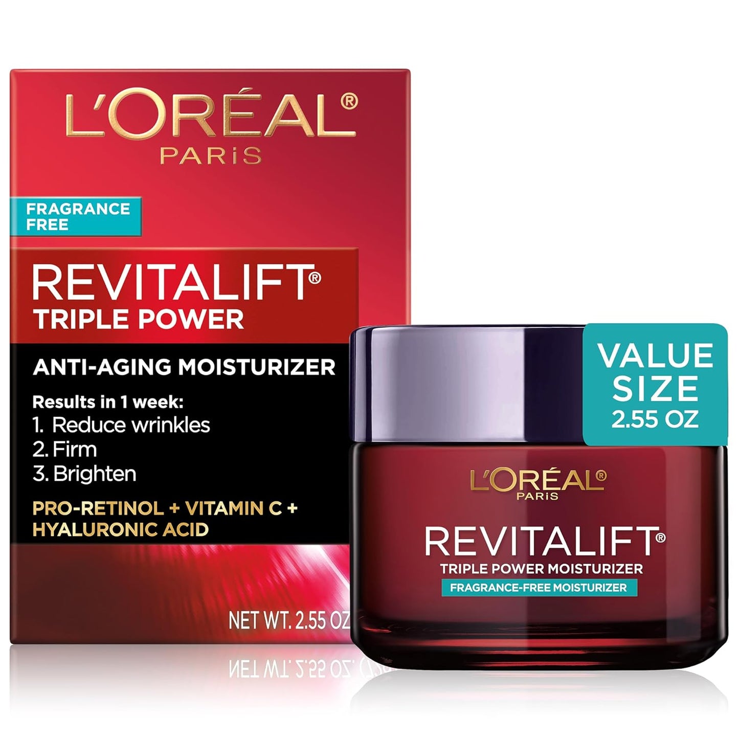 Revitalift Triple Power Anti-Aging Face Moisturizer for Youthful Skin