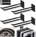 Nacial Garage Hooks 12.4 in Heavy Duty Wall Mount Hangers - 200 lb