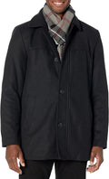 Men's Weston Wool Blend Coat With Scarf - Regular & Big & Tall