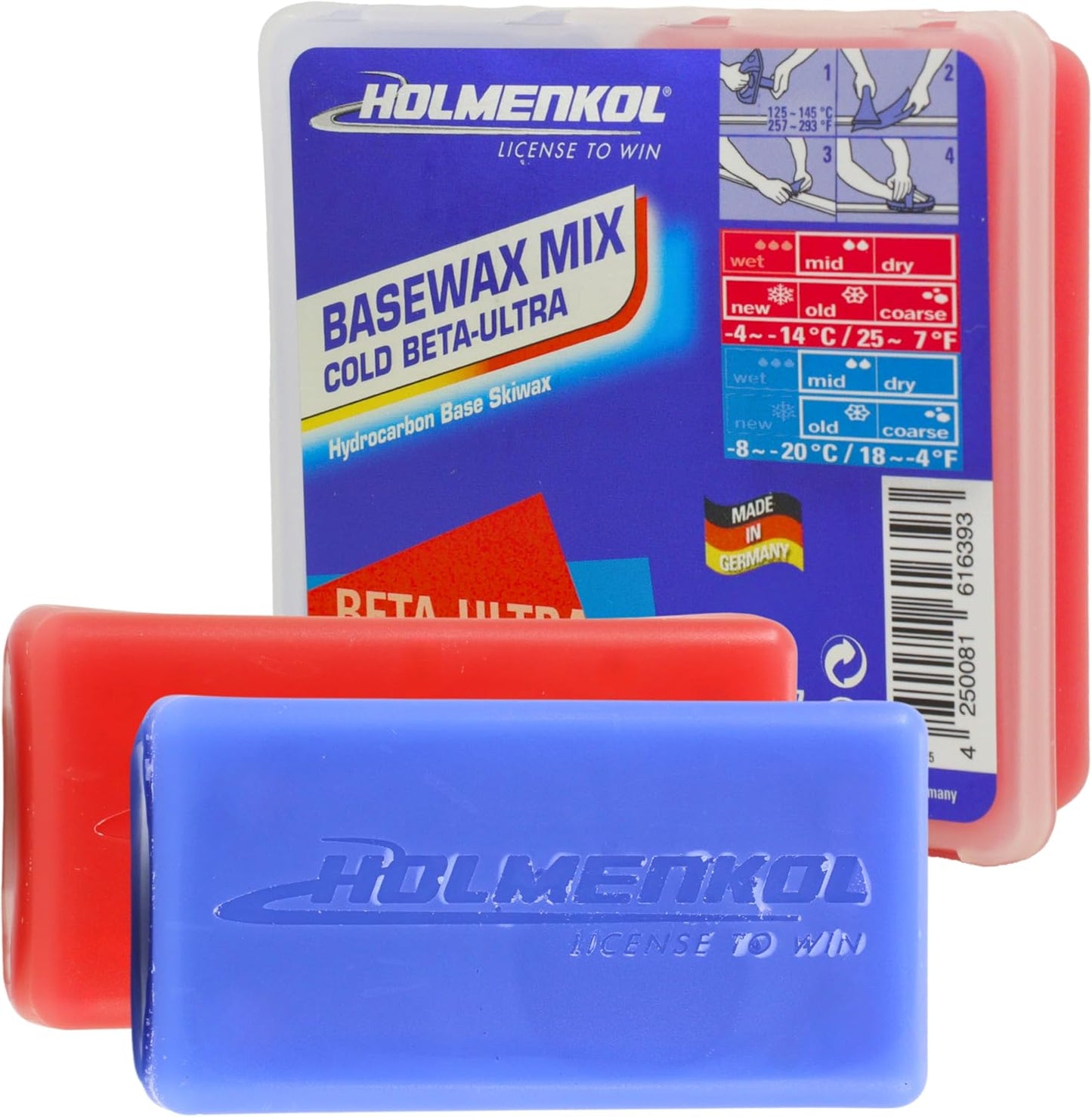 Holmenkol Worldcup Mix Cold Ski Wax: Fast Glide!