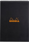 Rhodia Wirebound Graph Notepad A4 - Smooth Clairefontaine Paper