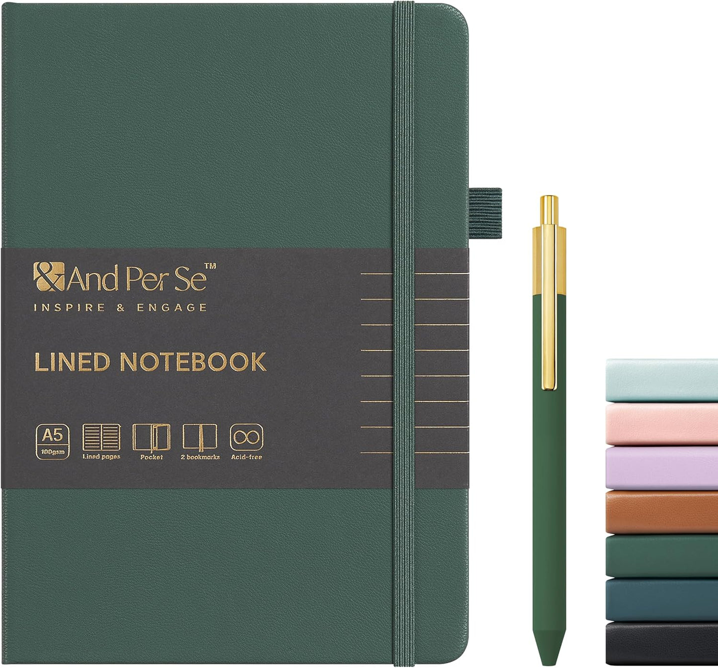 Premium Leather Journal Set: 160 Pages, 100gsm Paper, Ideal for Writing