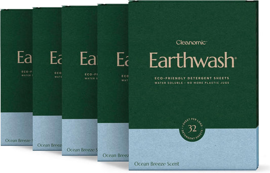 Earthwash Laundry Detergent Sheets - Eco-Friendly Cleaning Power