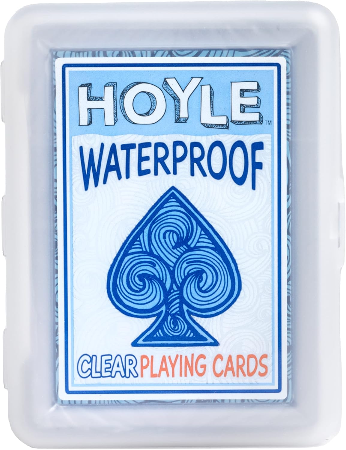 Waterproof Hoyle Playing Cards - Clear Deck