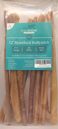 Bullysticks Organic 12ft Bully Sticks for Dogs - Long Lasting Chew