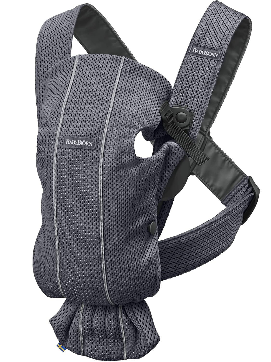 Baby Carrier Mini in Anthracite by BabyBjorn for Newborns