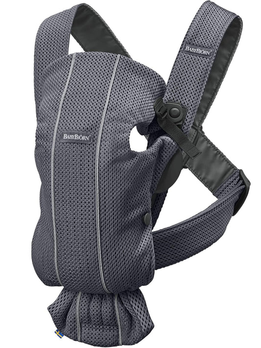 Baby Carrier Mini in Anthracite by BabyBjorn for Newborns