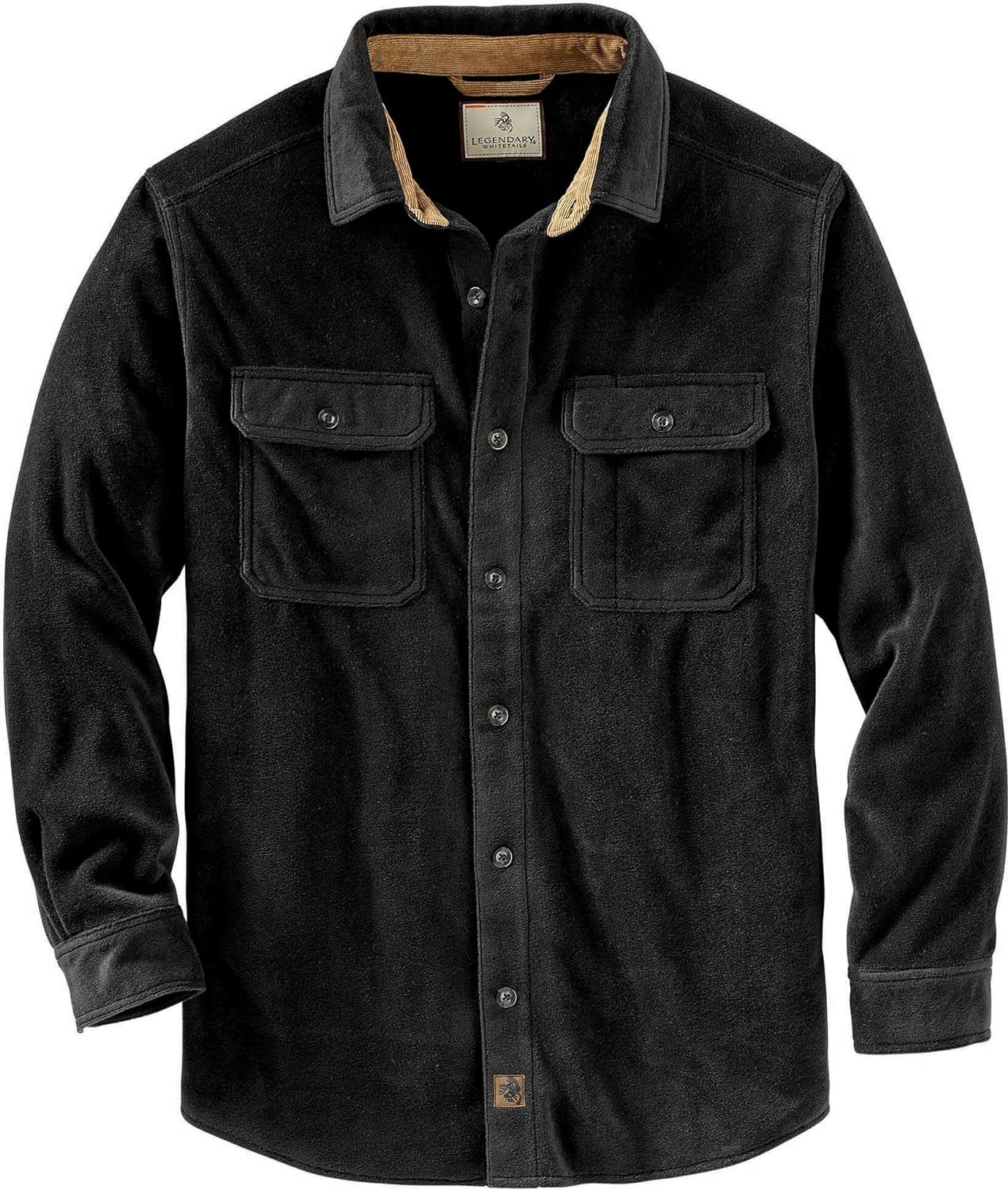 Legendary Whitetails Men's Long Sleeve Fleece Shirt for Comfort