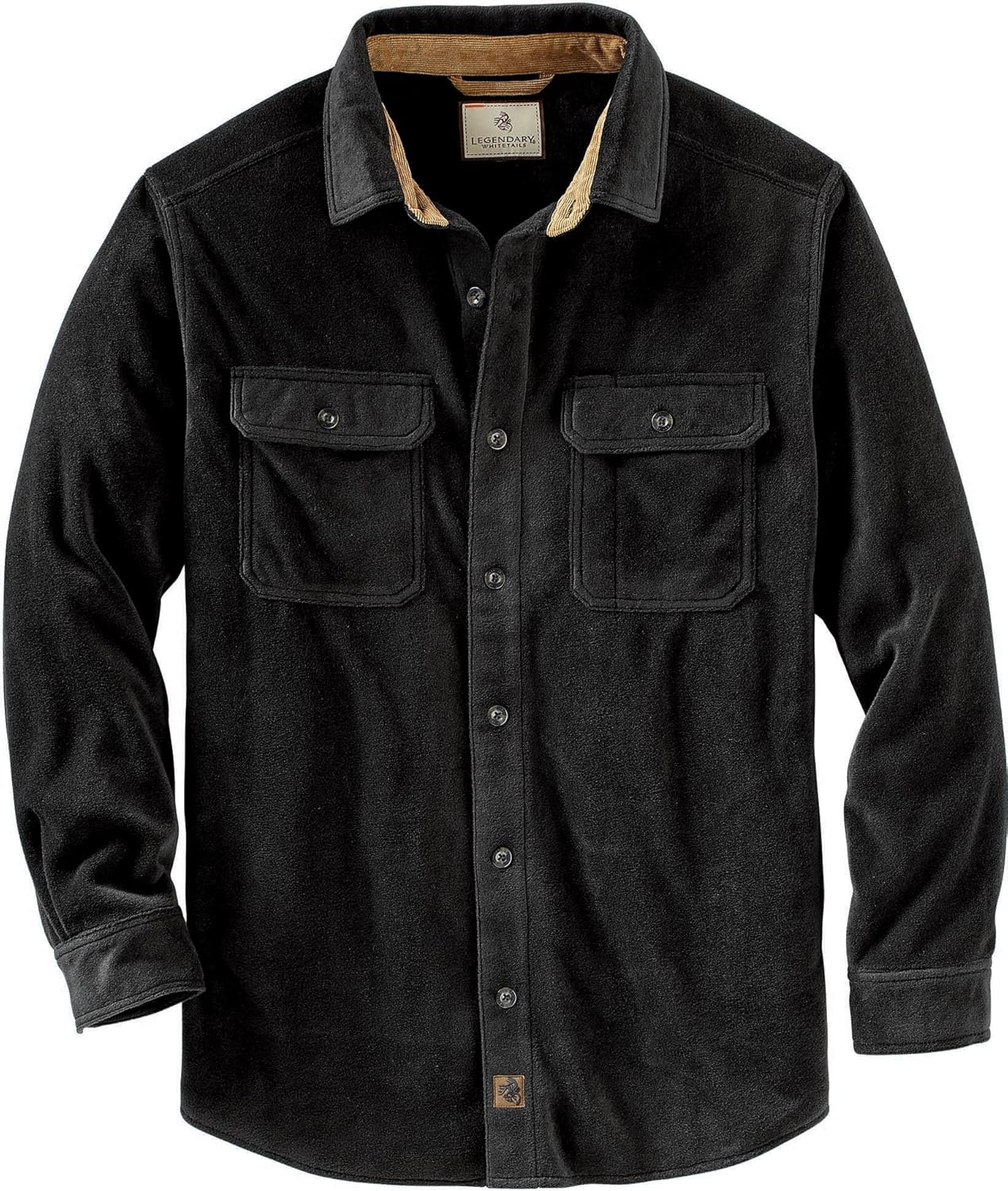 Legendary Whitetails Men's Long Sleeve Fleece Shirt for Comfort