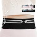 Slim Running Belt for Women Men - No Bounce Waterproof Waist Pack