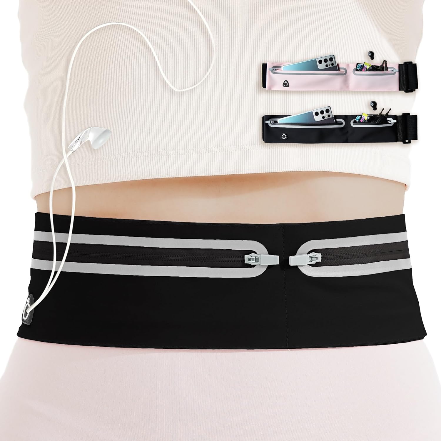 Tsukilynx Waterproof Reflective Running Belt