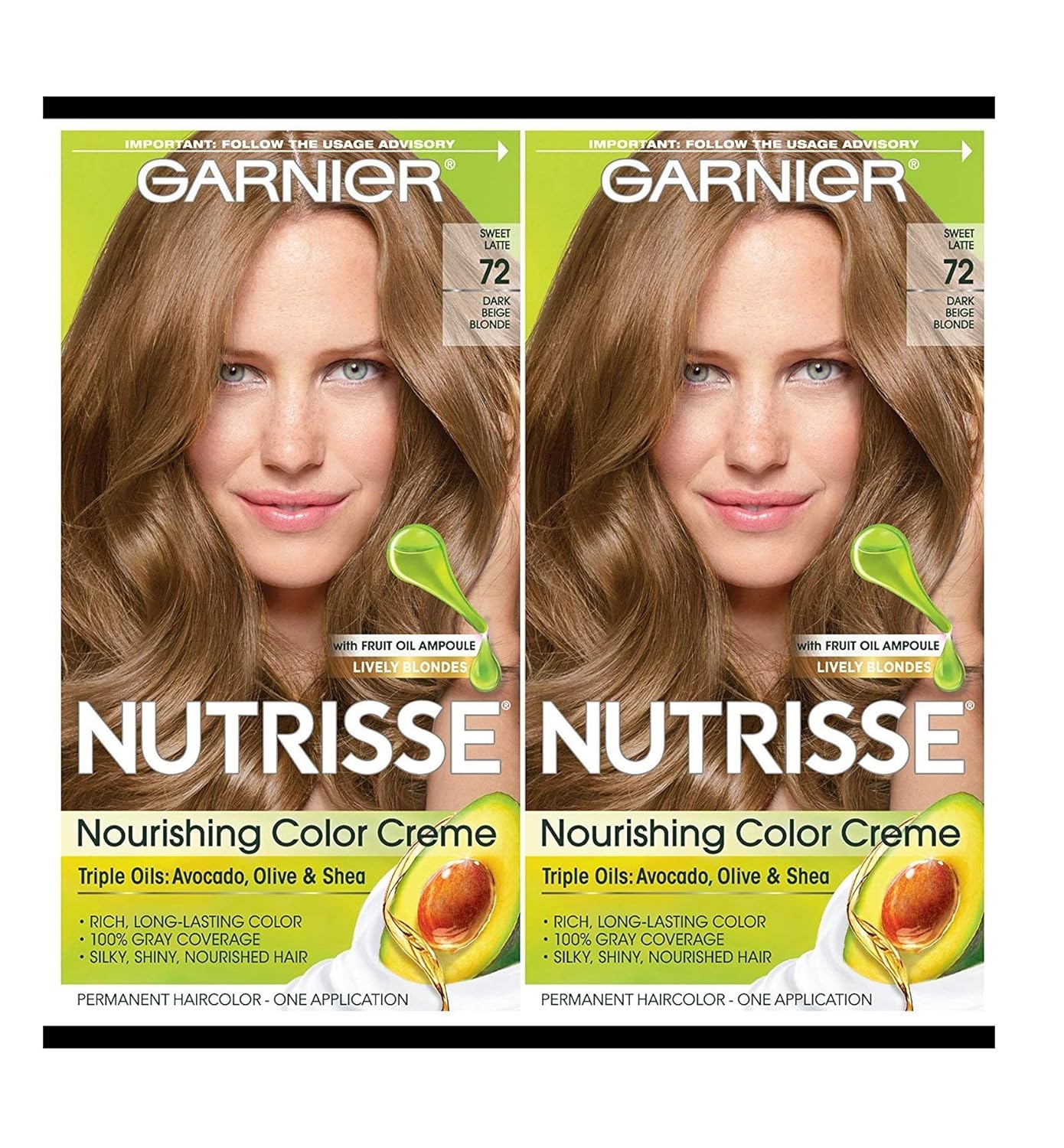 Garnier Hair Color Nutrisse Nourishing Creme for Dark Beige Blonde