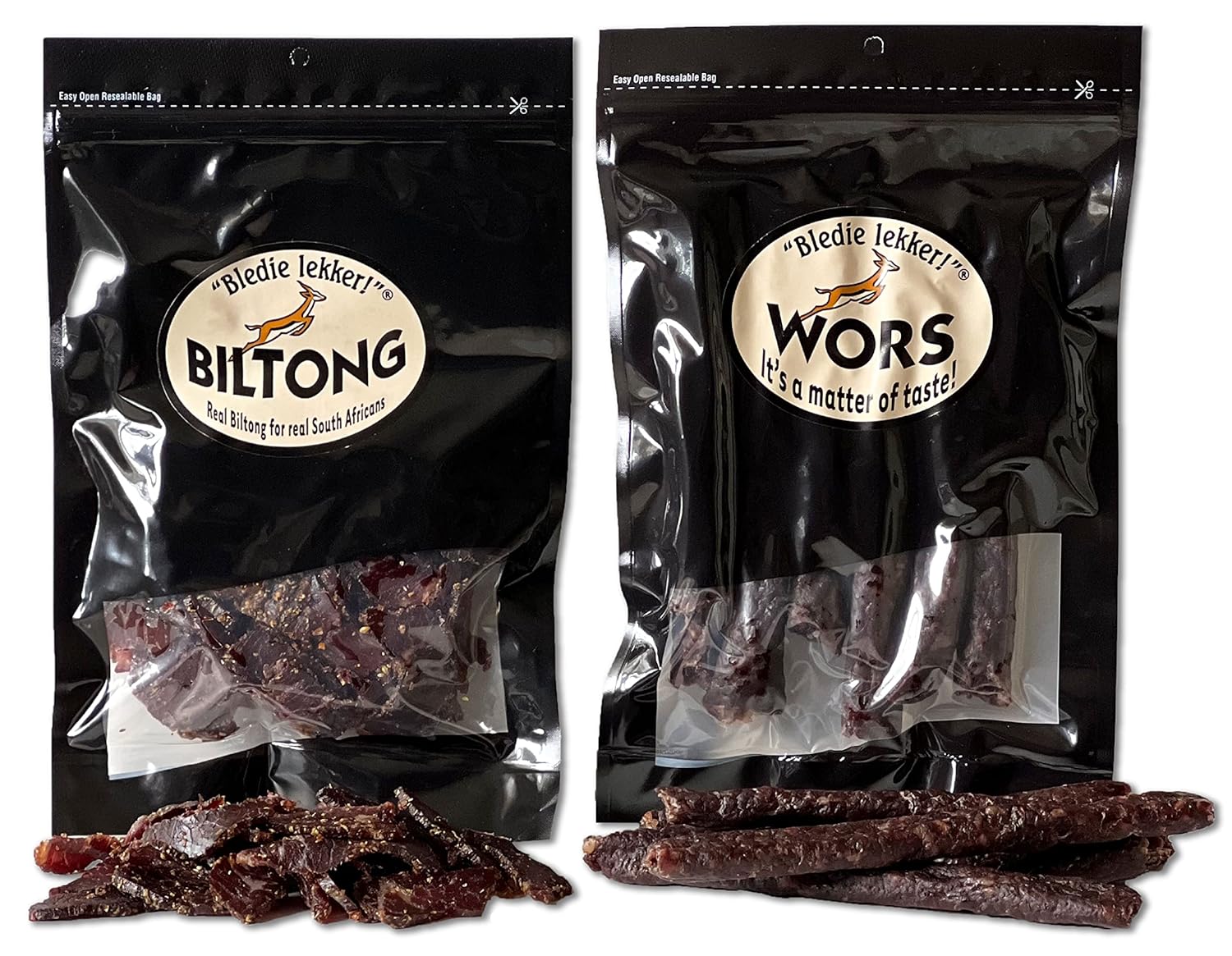 Authentic South African Biltong & Droewors Bundle for Snacks