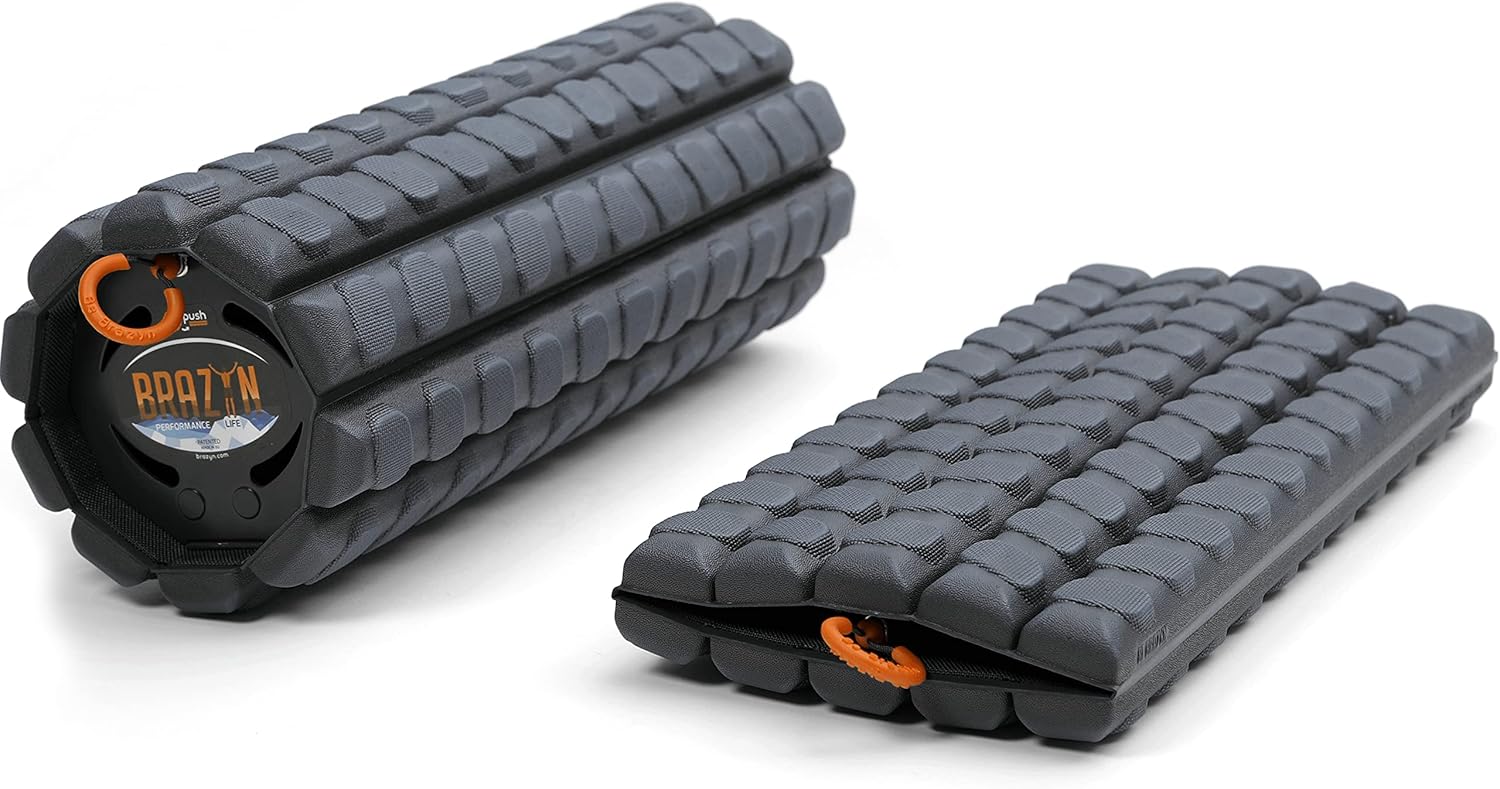 Brazyn Morph Foam Roller: Portable Deep Tissue Massage Tool