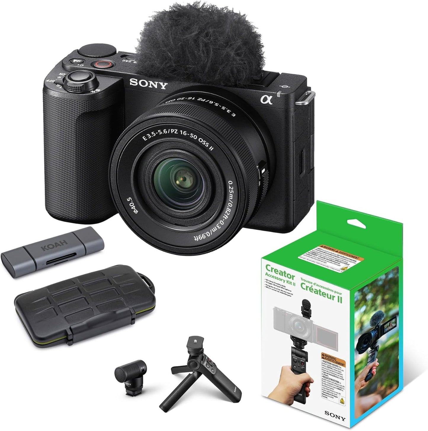 Sony ZV-E10 II Camera Bundle - Creator's Dream!