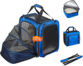 Cat Travel Carrier with Litter Box - Expandable Soft Sided Carrier