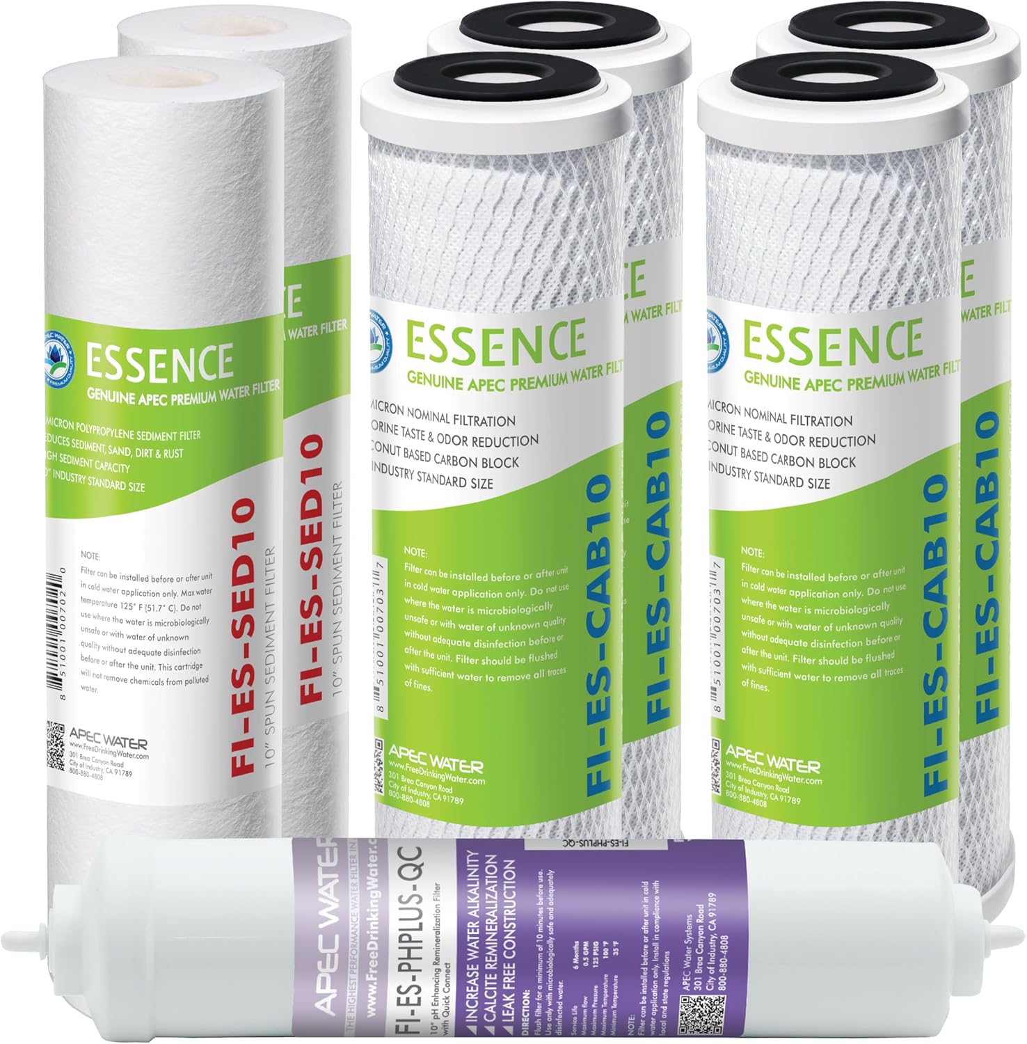 APEC Water Systems FILTER-T1Y-ESPH High Capacity Replacement Set