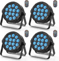 RGBW 4-in-1 LED Par Lights 80W Stage Lights - Professional DMX