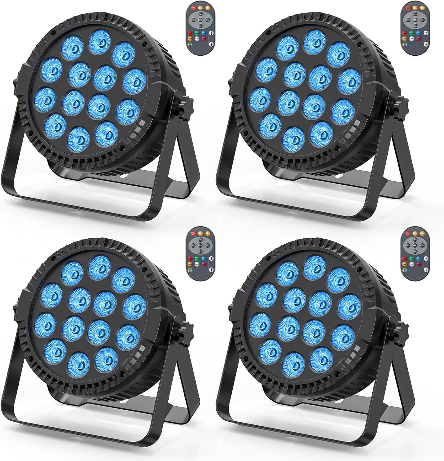 RGBW 4-in-1 LED Par Lights for Stunning Event Lighting