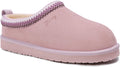 FITORY Women's Suede Slipper Short Ankle Boot - Warm Faux Fur