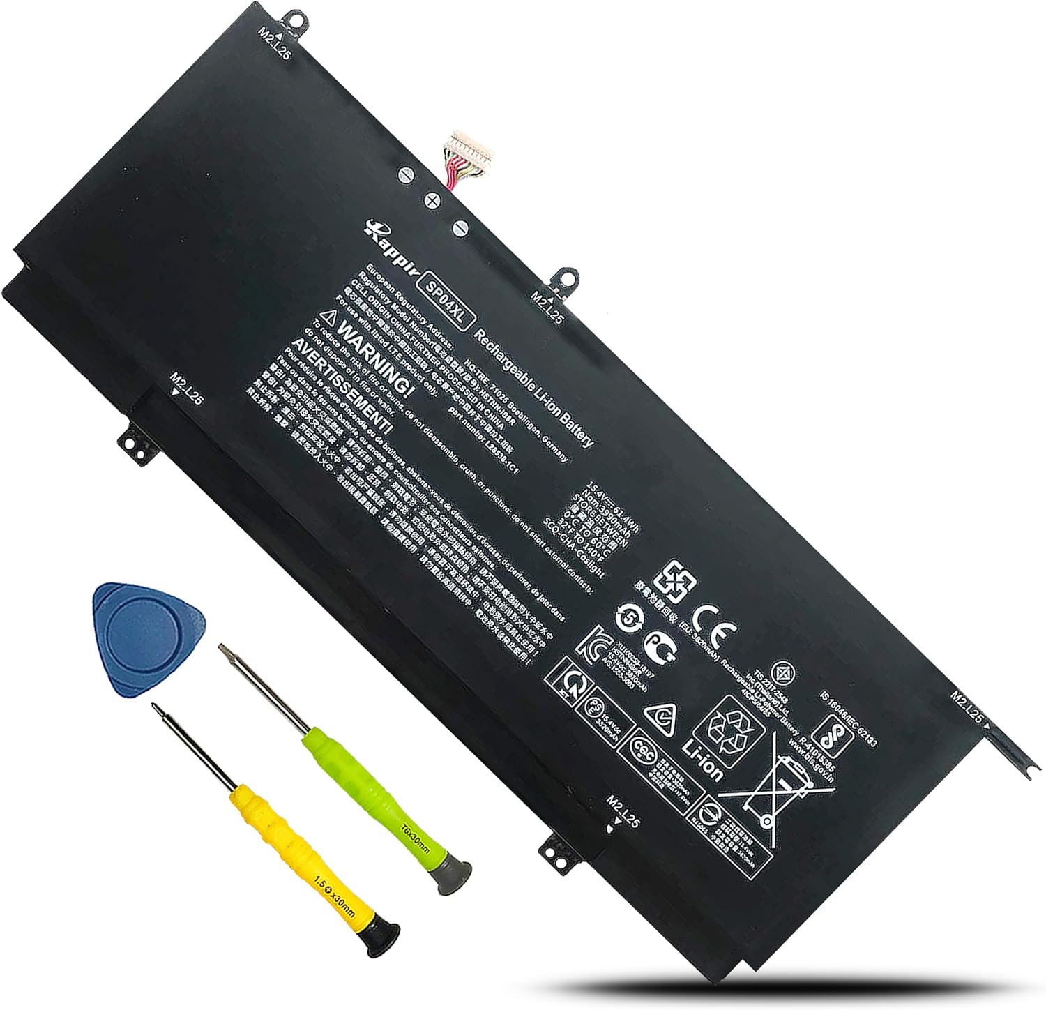 SP04XL Battery for HP Spectre X360 Convertible - Reliable Power