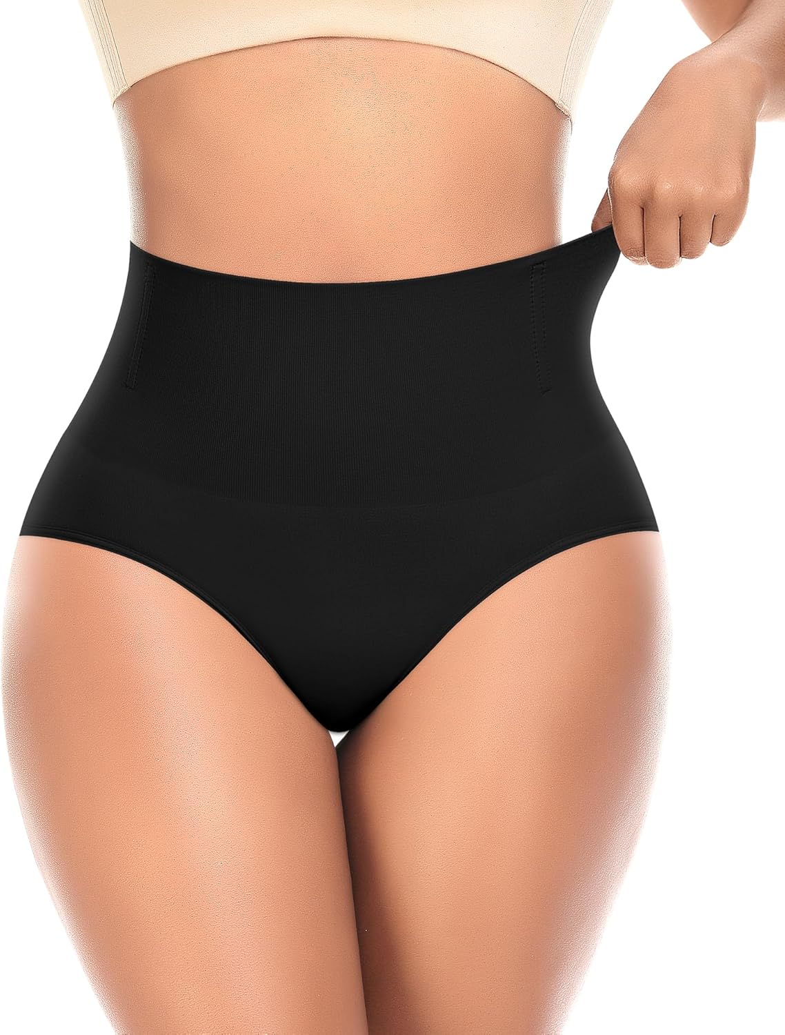 Tummy Control Shapewear Underwear for Women High Waisted Briefs