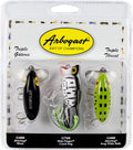 Arbogast Triple Threat Fishing Lure 3-Pack - Classic Topwater Action