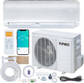 Efficient 9000 BTU WiFi Air Conditioner & Heater - Cools 450 Sq. Ft - Pipleo