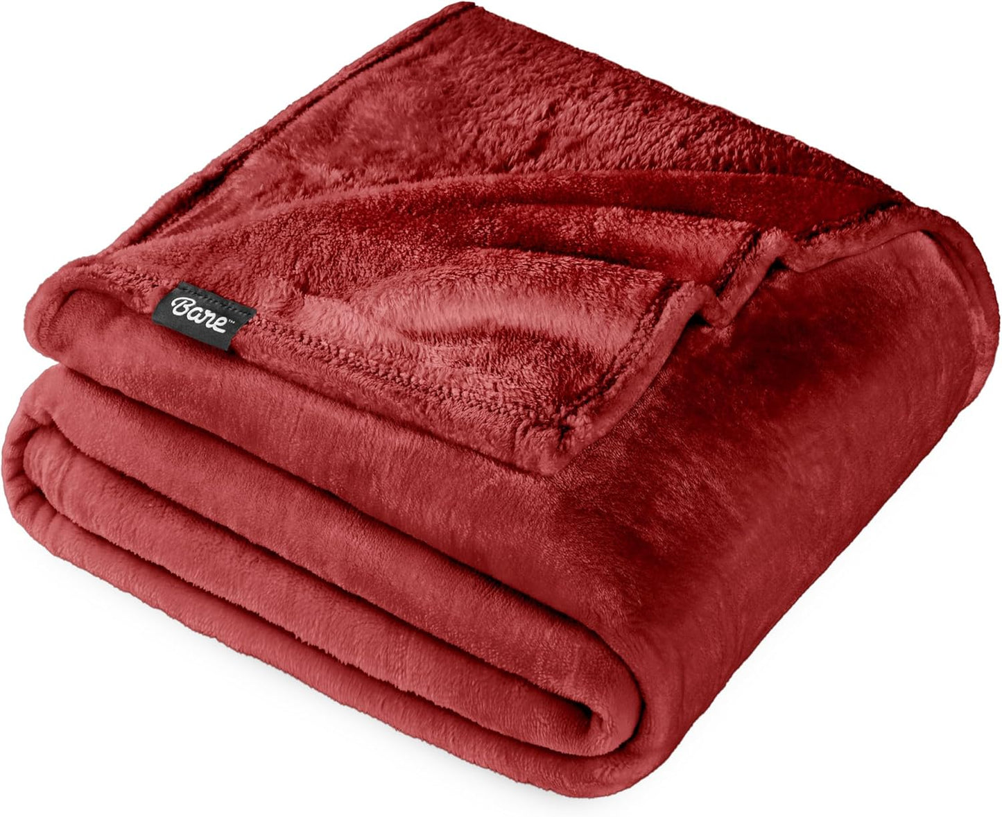 Bare Home Microplush Fleece Blanket - Cozy Warm Full/Queen Size