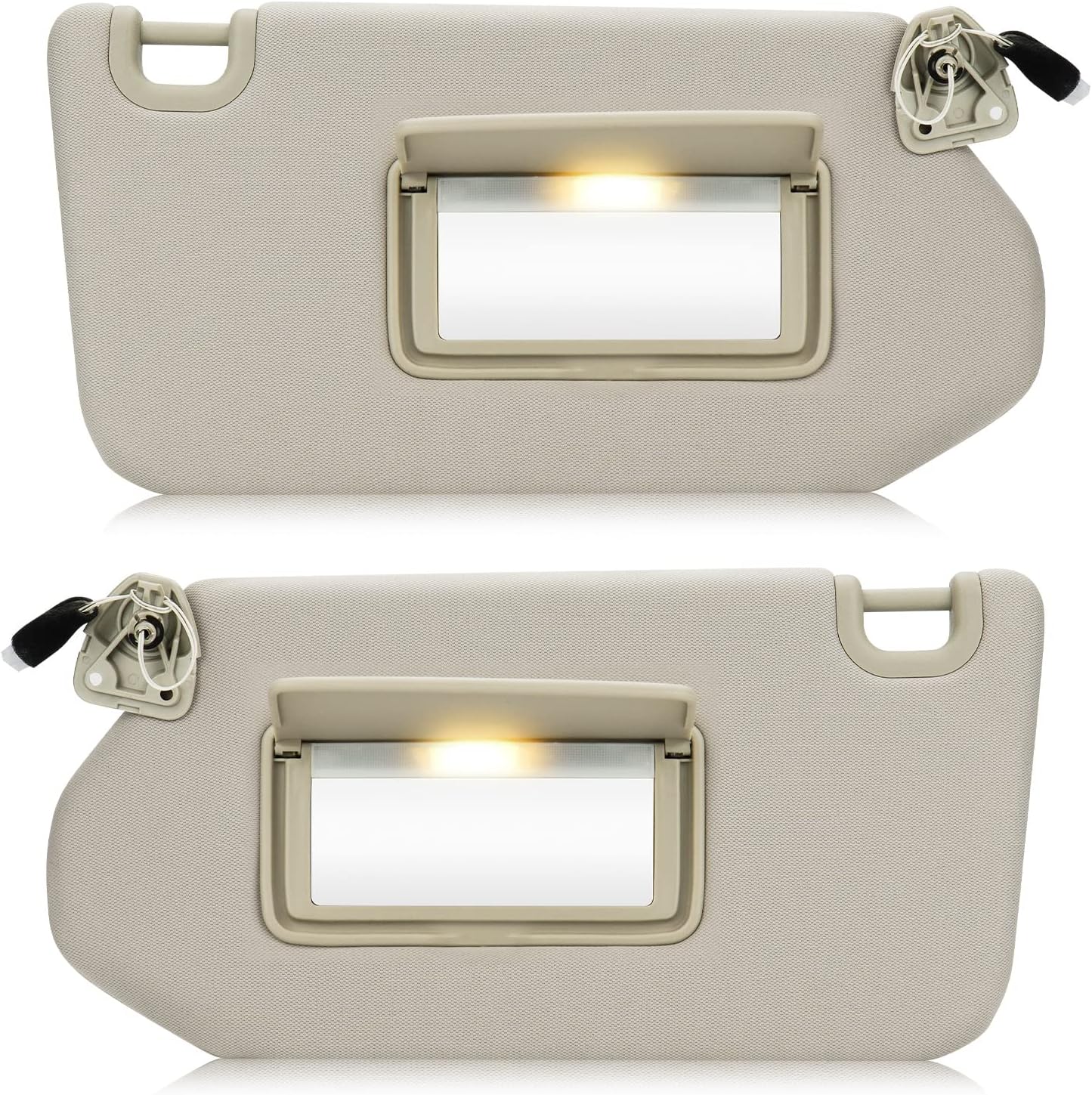 Left & Right Sun Visor with Light for Nissan Pathfinder & QX60