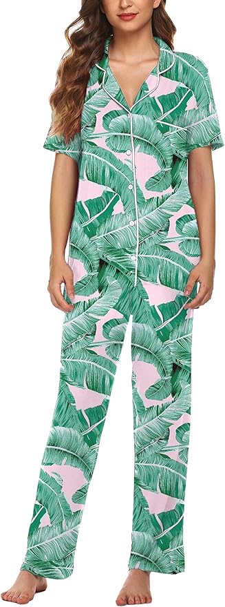 Avidlove Women Pajamas Set Soft Sleepwear Pjs with Long Pants
